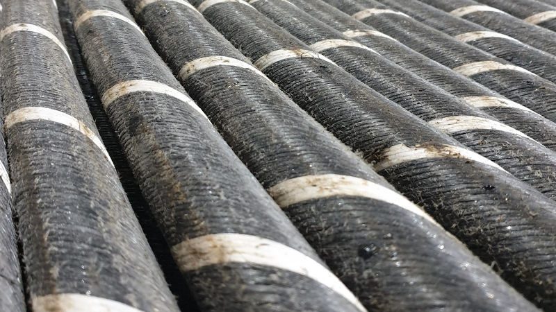 A completed section of the Manatua cable