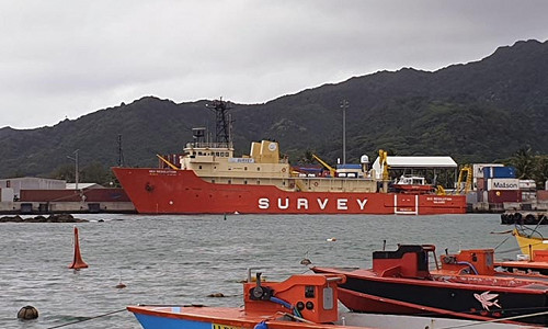 Vessel departs After Successful Survey for New Internet Connectivity for Cook Islands